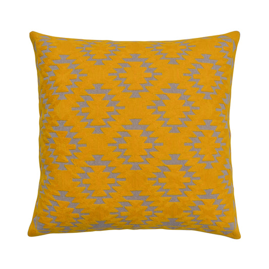 Southwestern -Inspired handwoven cushion