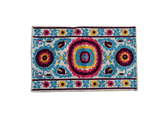 Vintage Suzani Embroidered Pillow Cover