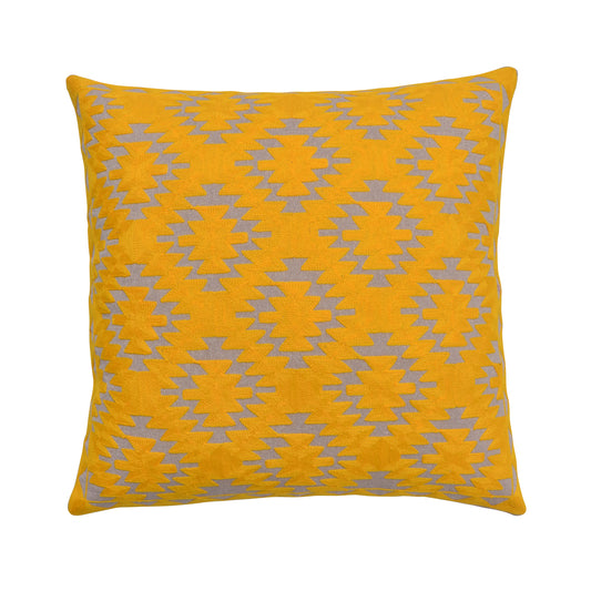 Southwestern -Inspired handwoven cushion