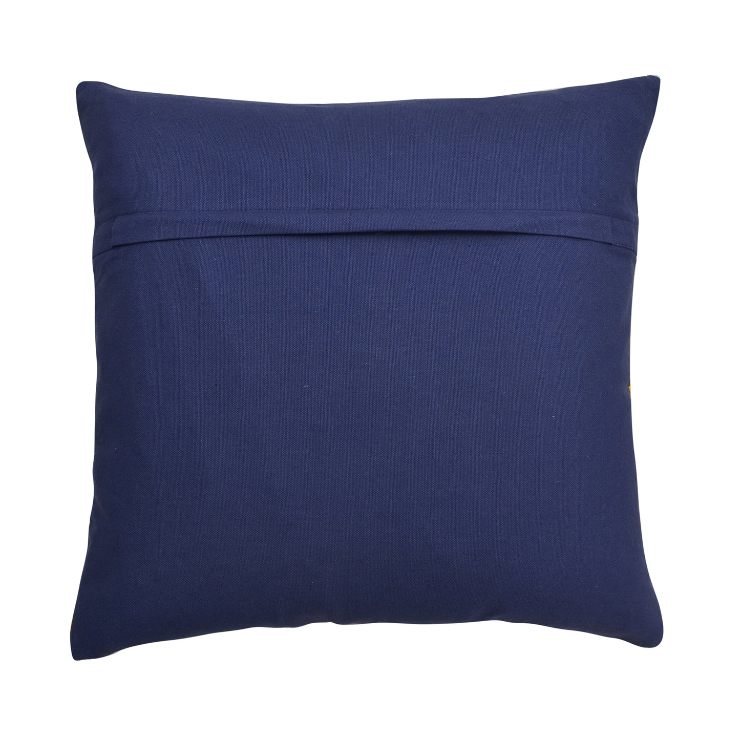 Festival Elephant Mandala Embroidered Cushion